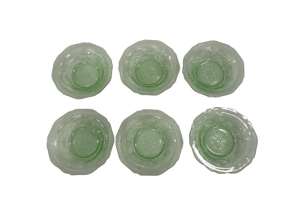 Large Lot of Asst Uranium Glass Plates, Small Bowls, Small Dishes, Platter, incl Spoke: Large Lot of Asst Uranium Glass Plates, Small Bowls, Small Dishes, Platter, incl Spoke, Patrician, Etc All pictures are considered part of the description and should be examined carefully by bi