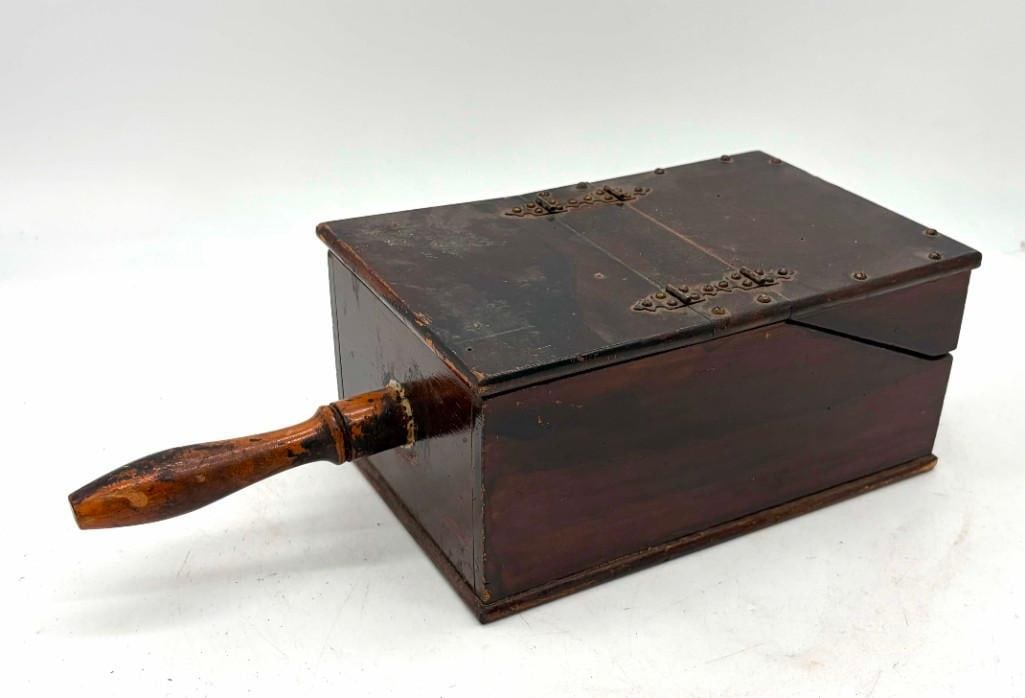 Antique Fraternal Lodge Secret Voting Ballot Box W/ Marbles (1 of 8)