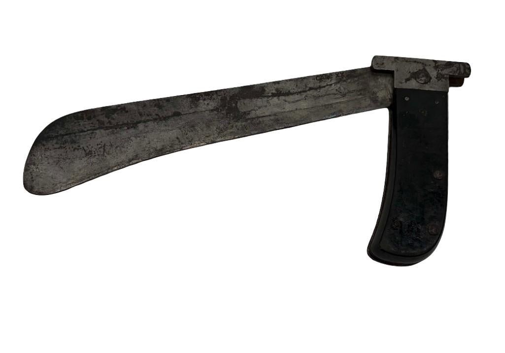 Case Xx Wwii Era Machete, Nice Condition: Case Xx Wwii Era Machete, Nice Condition. Marked Case Xx, 10" Lock Blade. . All Pictures Are Considered Part Of The Description And Should Be Examined Carefully By Bidders.. Live Auctioneers Is Now Of