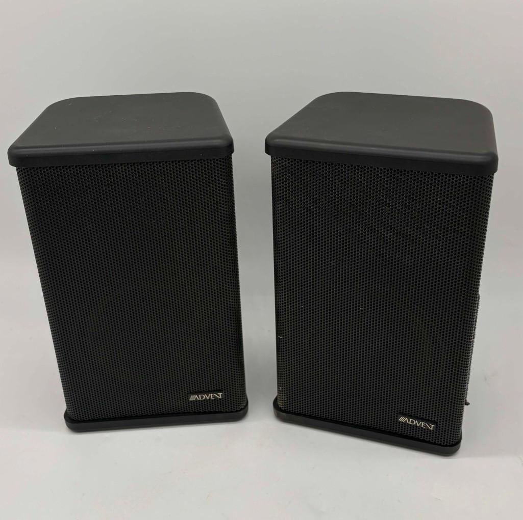 Pair Of Advent Indoor / Outdoor Mini Speakers In Great Working Condition (1 of 3)