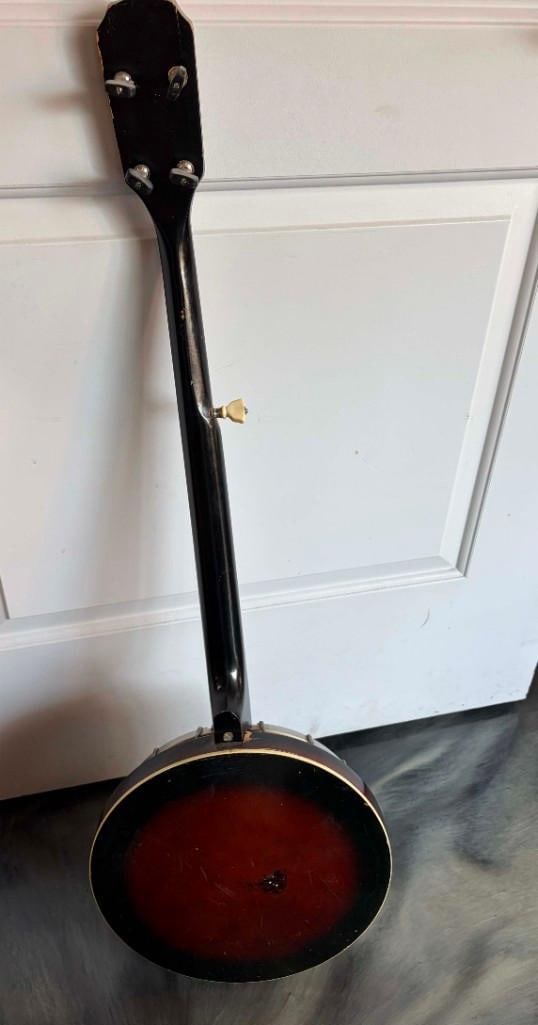 Vintage 5 String Banjo, Unknown Maker - 4