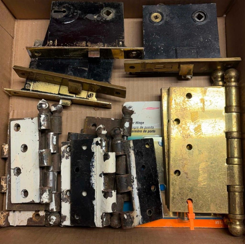 Vintage / Antique Door Hardware, Hinges And Locks (1 of 4)