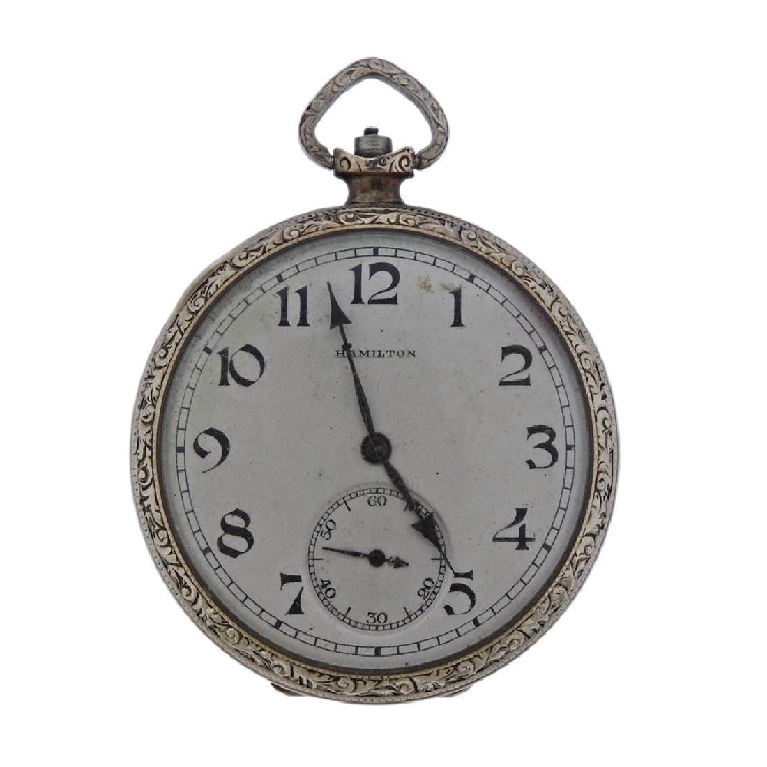 Antique Hamilton Pocket Watch cal. 900 (1 of 5)