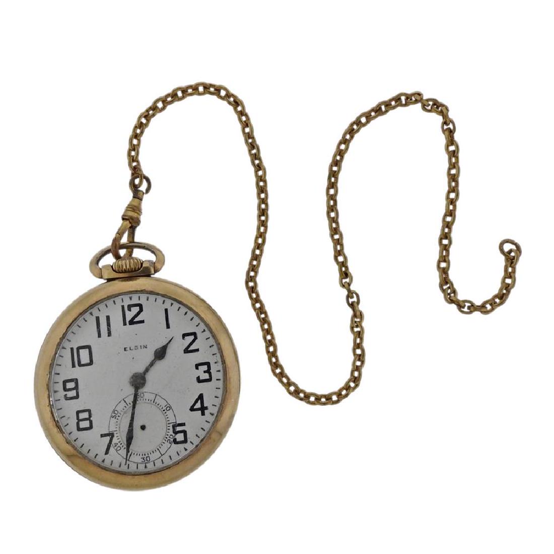 Elgin Gold Filled Pocket Watch (1 of 6)