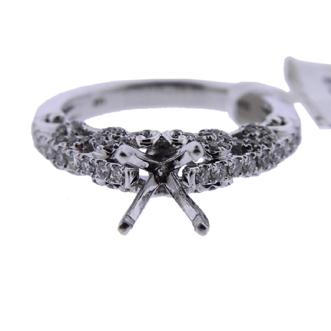 14k Gold Diamond Engagement Ring Mounting (1 of 3)