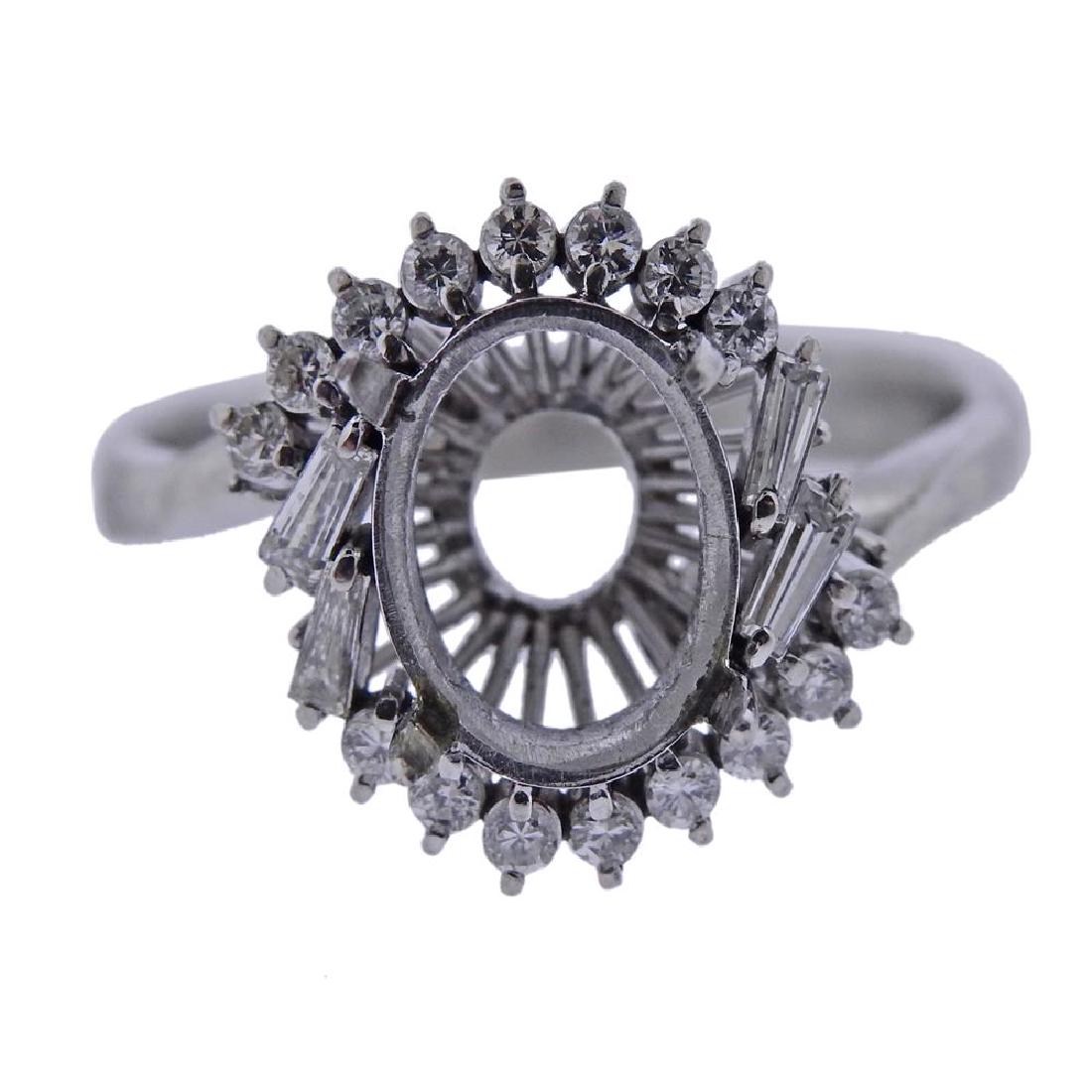 Platinum Diamond Ring Mounting (1 of 3)