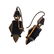 Antique Victorian Gold Metal Gemstone Jewelry Lot - 7