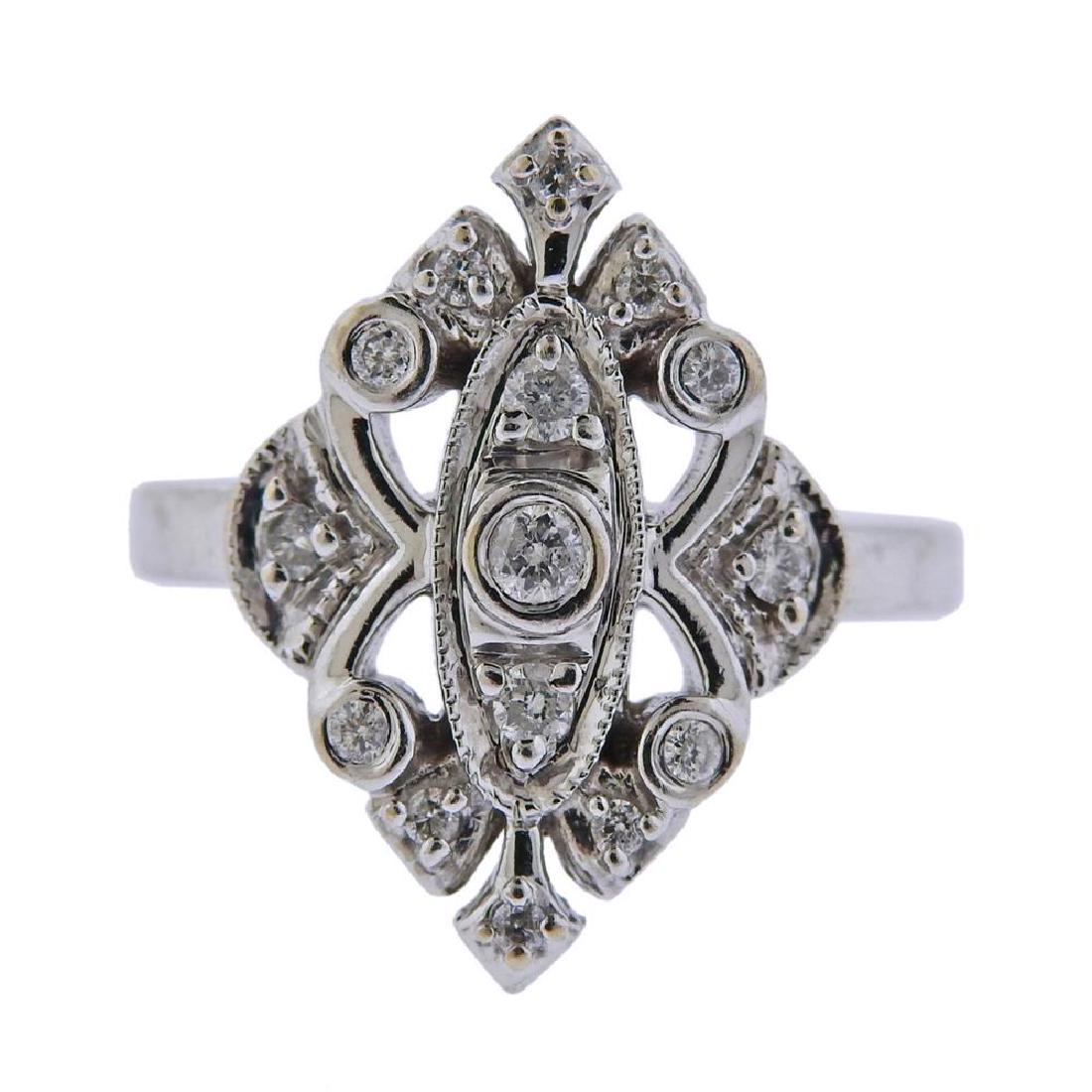 10k Gold Diamond Ring (1 of 3)