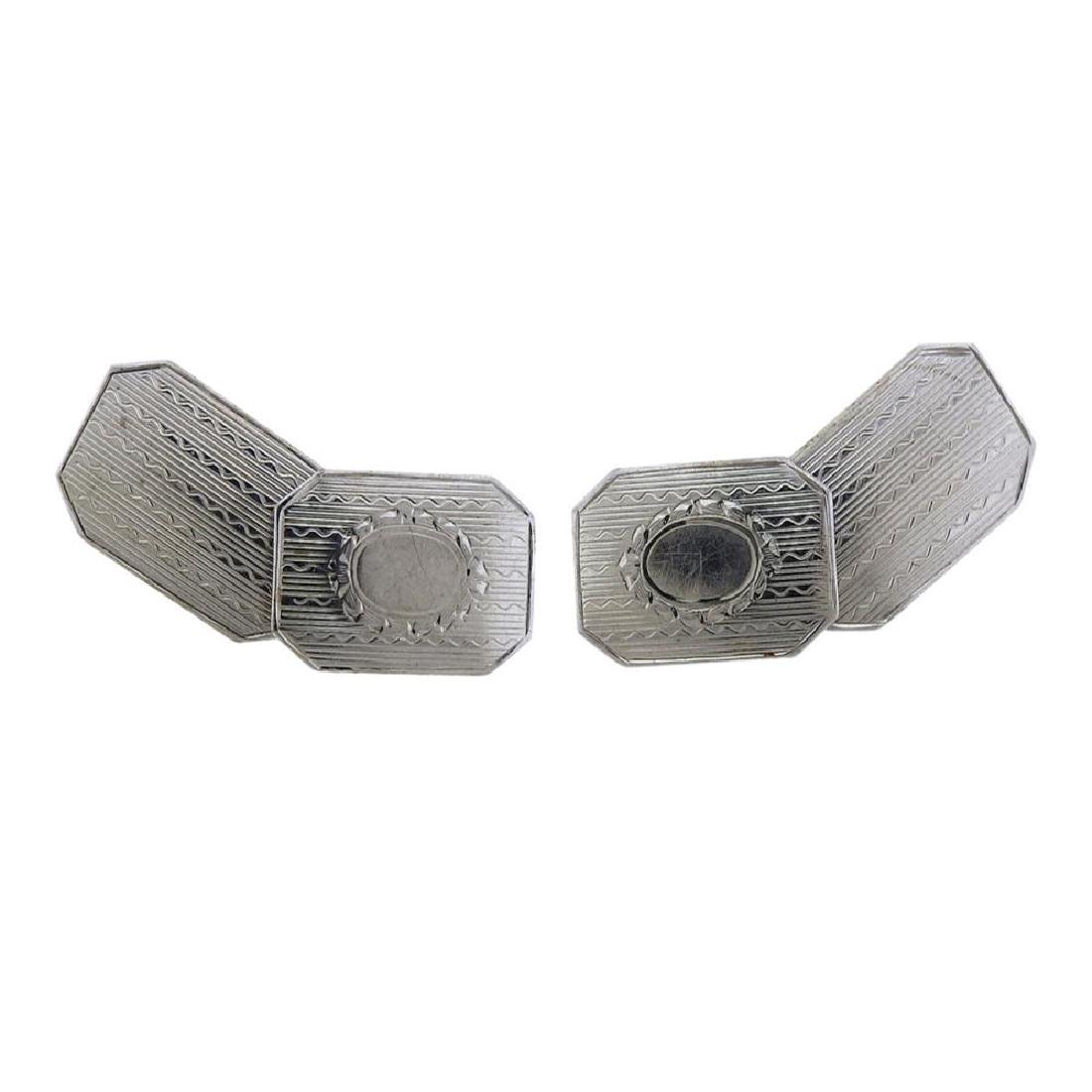 Art Deco 14k Gold Cufflinks (1 of 3)