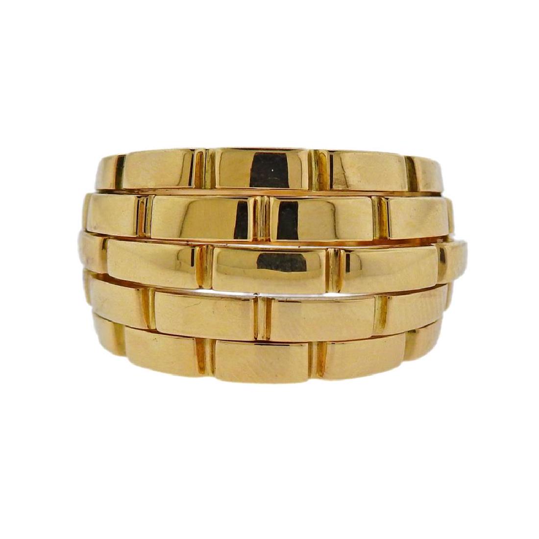 Cartier 18k Gold Dome RIng (1 of 3)