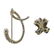 Tiffany & Co 18k Gold Silver Pendant Pin Lot of 2 - 2