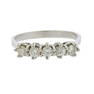 14k Gold Diamond 5 Stone Ring