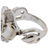 Chanel 18K Gold Diamond Camellia Ring - 5