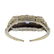 Art Deco 14k Gold Diamond Blue Stone Ring - 3