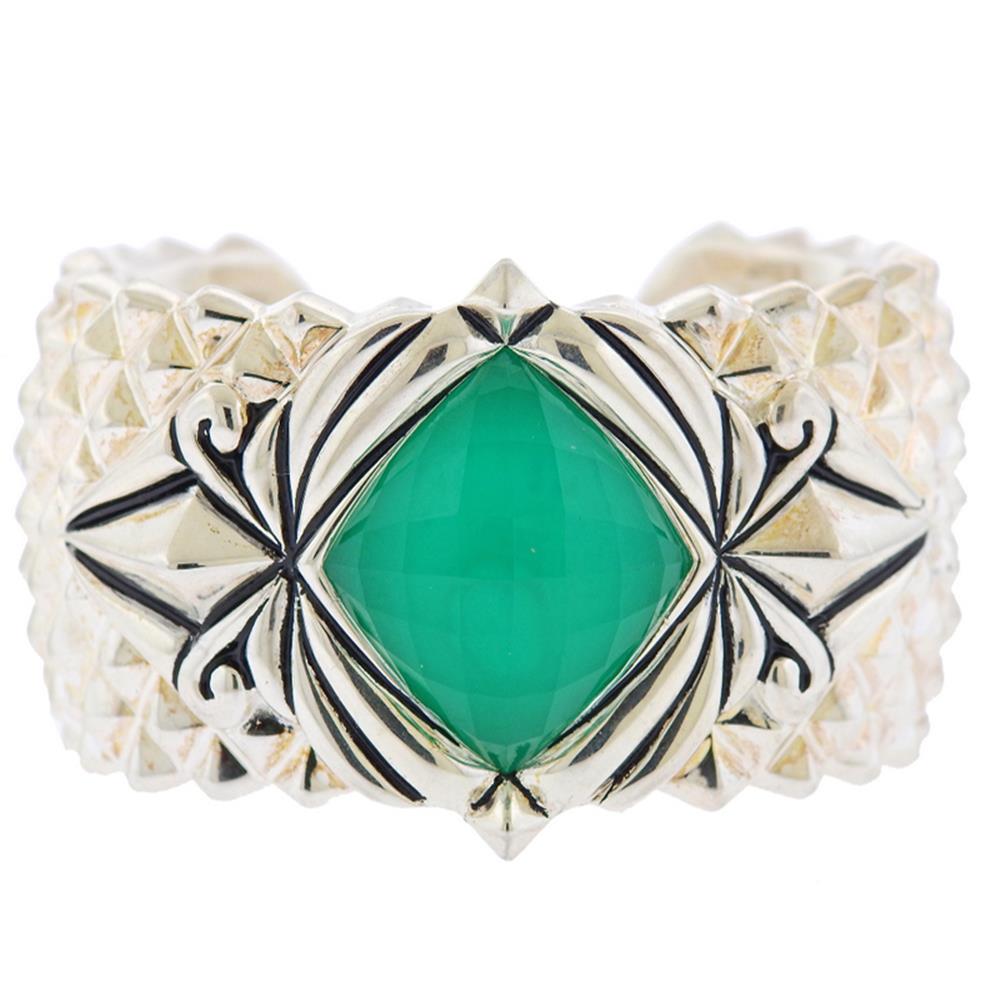 Stephen Webster Superstud Sterling Silver Chrysoprase (1 of 4)
