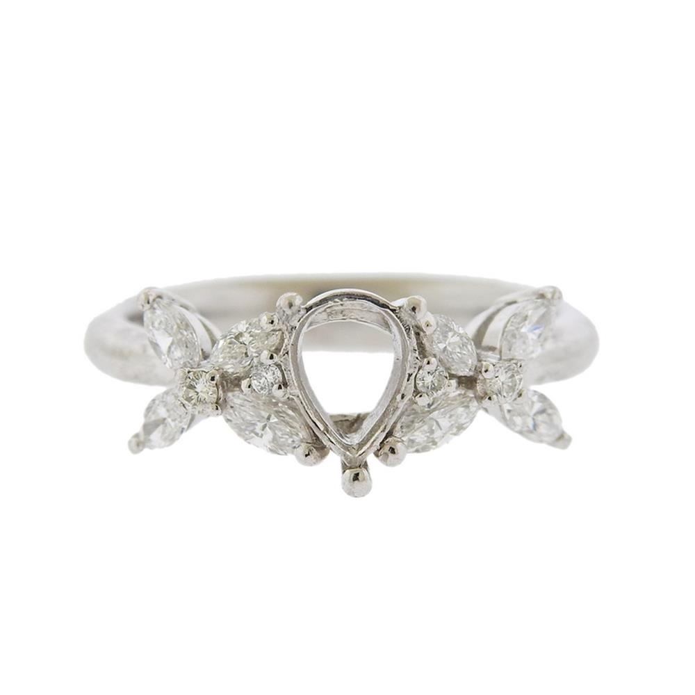 Platinum Diamond Ring Setting (1 of 4)