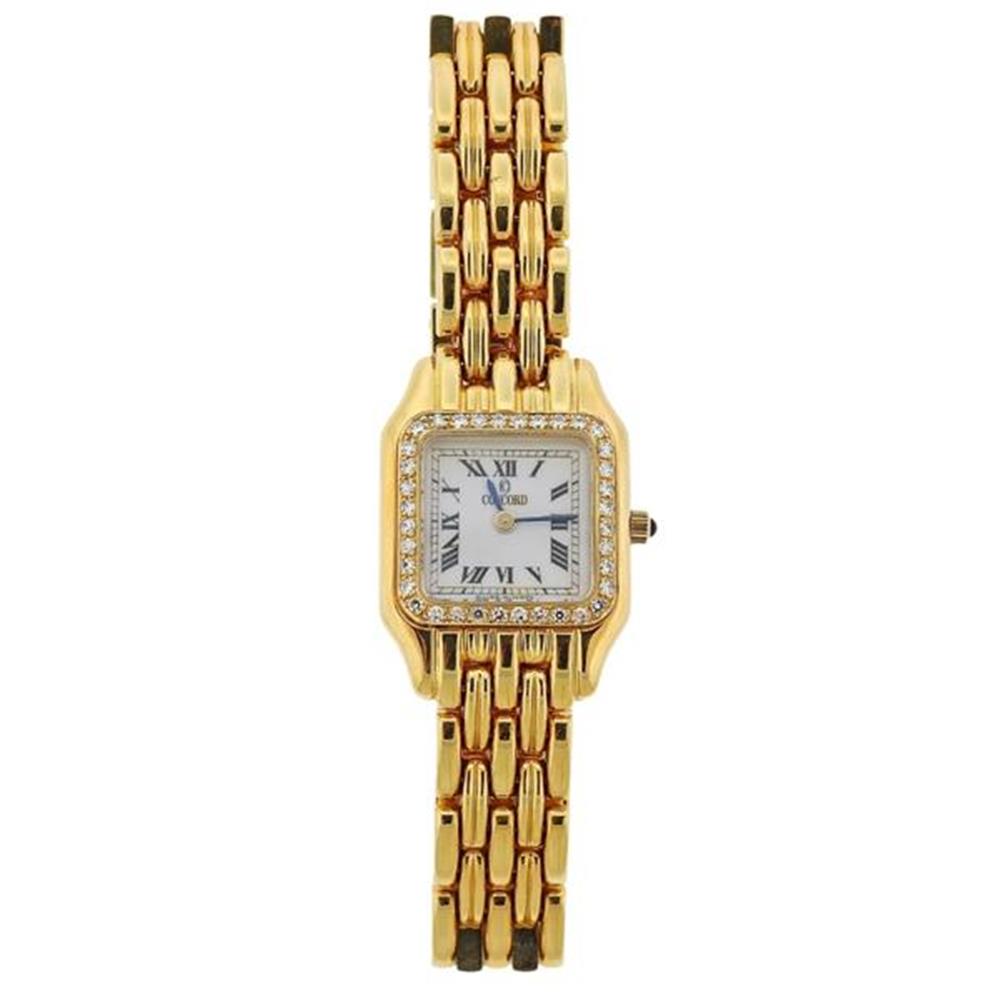 Concord 14K Gold Diamond Ladies Watch (1 of 5)