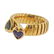 Bvlgari Bulgari Tubogas 18K Gold Peridot Amethyst Heart - 2