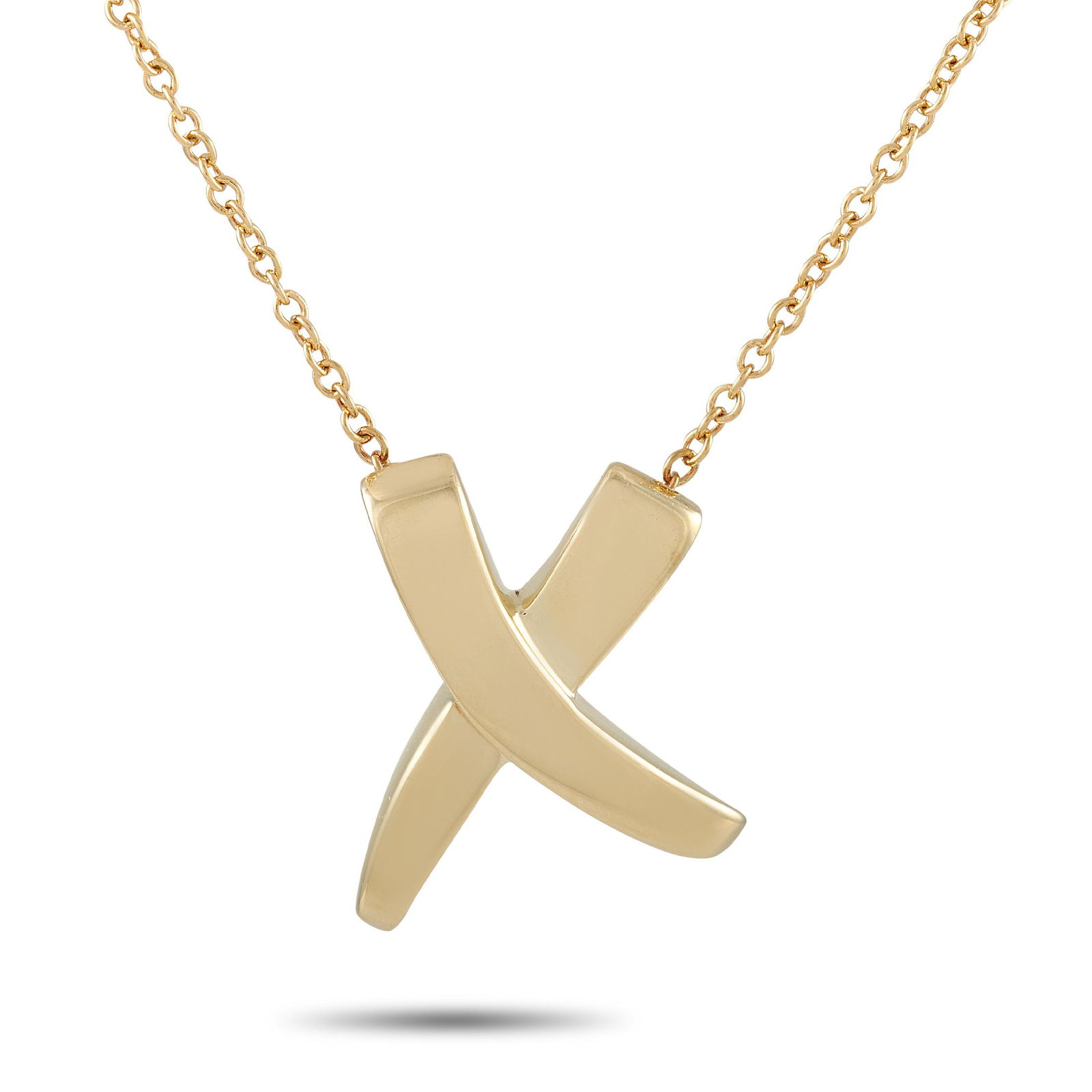 Tiffany & Co. Picasso X Graffiti 18K YG Necklace (1 of 5)