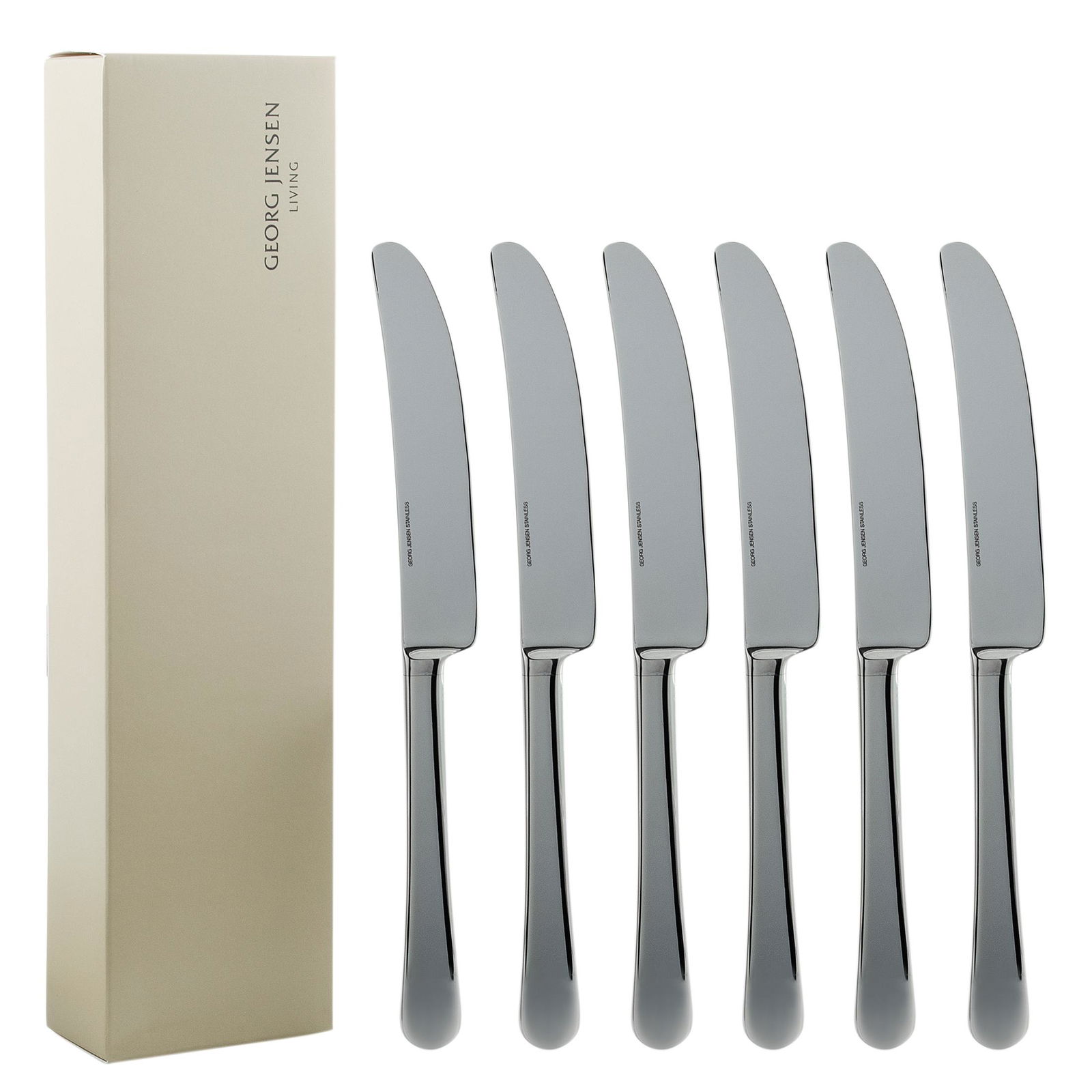 3 Pack - Georg Jensen Dinner 6-Knife Set (1 of 2)
