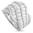 14K WG 3.00 ct Diamond Ring  Size 7.0