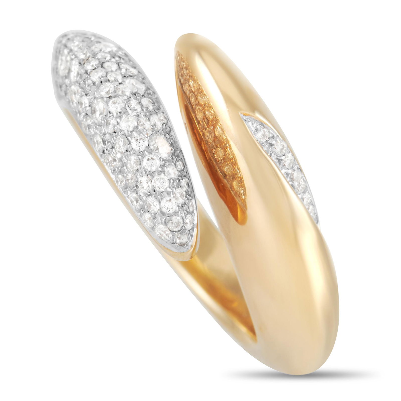 Movado 18K YG 0.75 ct Diamond Ring Size 5.5 (1 of 5)