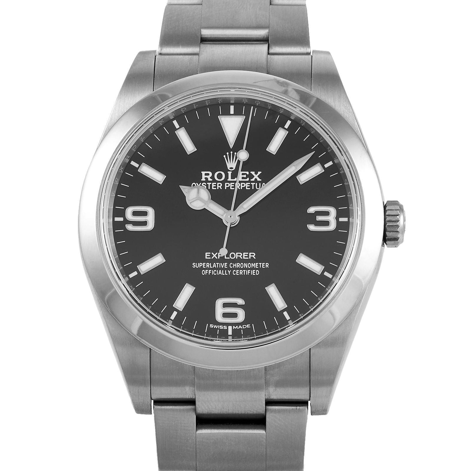 Rolex Explorer Black Dial Watch 214270 (1 of 4)
