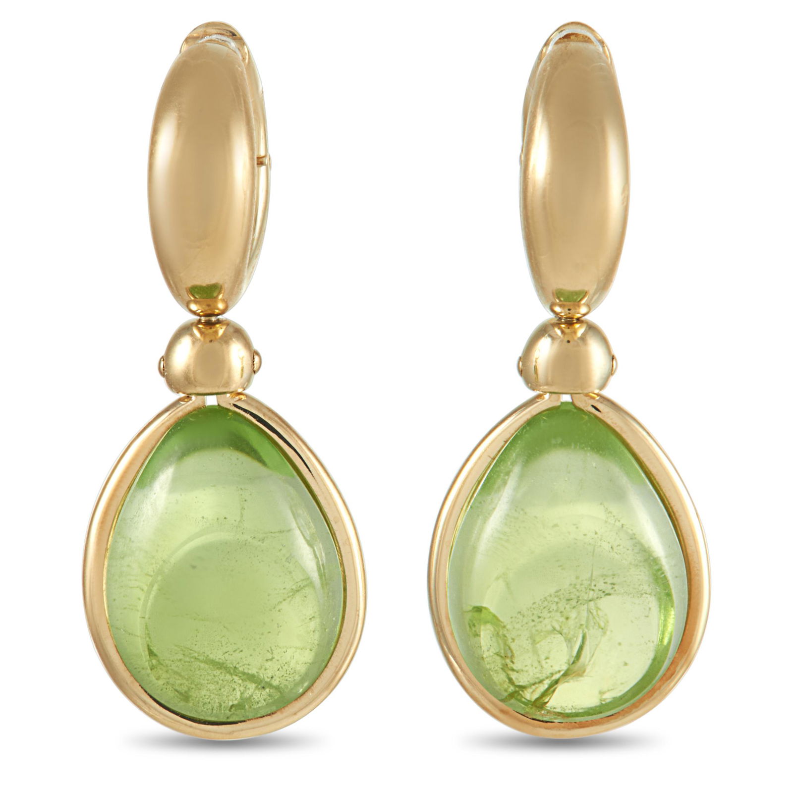 Pomellato 18K Yellow Gold Peridot Earrings (1 of 3)