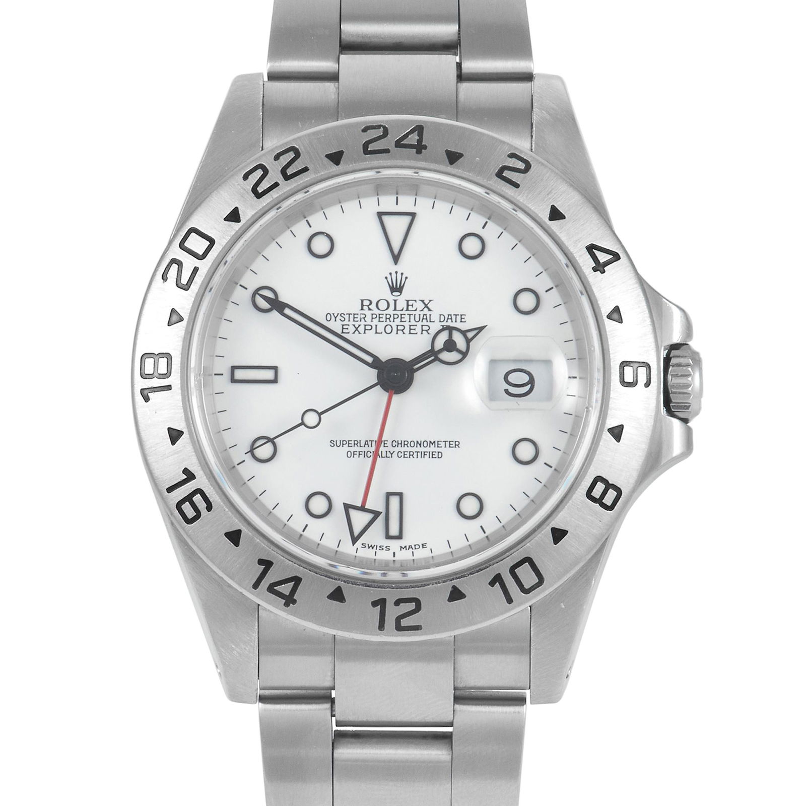 Rolex Explorer II White Dial Watch 16570 (1 of 4)
