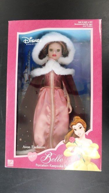 avon exclusive belle porcelain doll