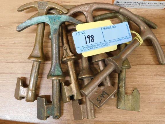 7 large brass keys (1 of 1)