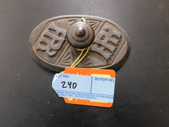 P.R.R cast iron paperweight (1 of 1)