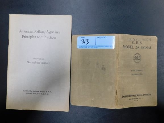 2 railroad signal books (1 of 3)
