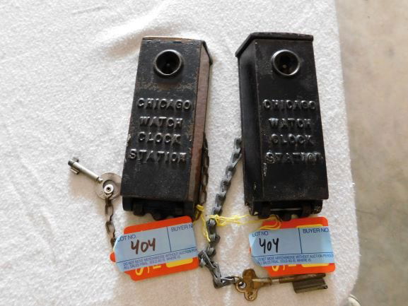 (2) chicago watch clock stations (1 of 1)