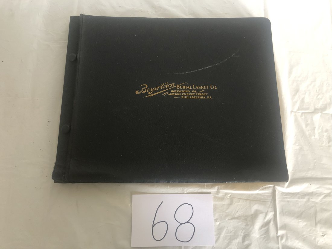 Early Boyertown Burial Casket Company Catalog E (1 of 4)