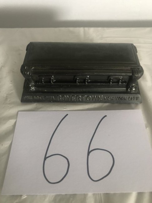 Boyertown Burial Casket Company Metal Paperweight (1 of 3)