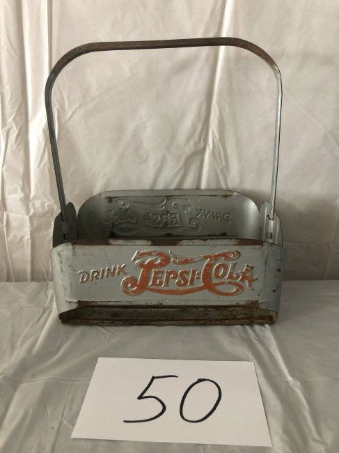 Pepsi Double Dot Metal Bottle Carrier (1 of 4)