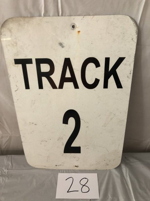 2 track railroad sign (1 of 2)
