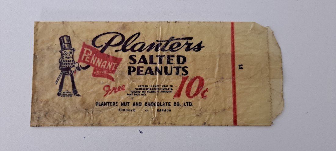 planters peanut 10 cent canadian glassine bag (1 of 1)