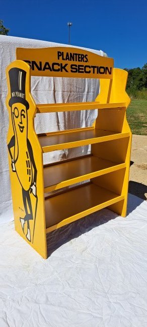 planters snack section wooden display stand (1 of 5)