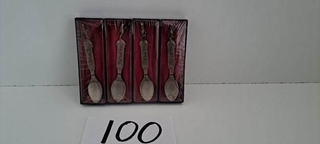 set of Planters Peanut spoons