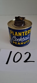 Planters Peanut cocktail tin lighter