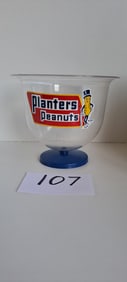 Planters Peanut plastic counter top snack bowl