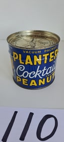 Planters Peanut 7oz. cocktail tin(full)