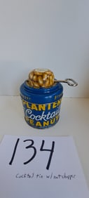 Planters Peanut cocktail tin with nut chopper