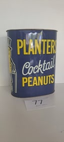 metal Planters Peanut trash can