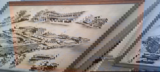 very rare large Planters Peanut factory sign