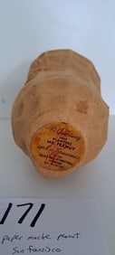 Planters Peanut paper mache peanut w/ rare label