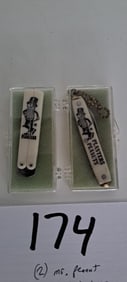2 Mr. Peanut pocket knives