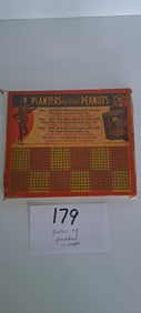 Planters Peanut punchboard